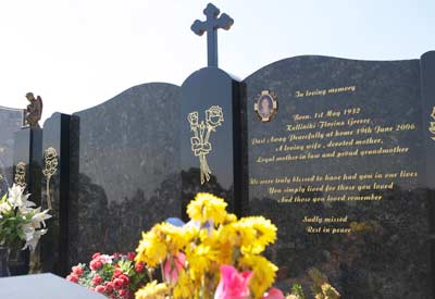 Anthony and Preston Memorials - Double Monument