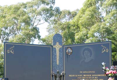 Anthony and Preston Memorials - Double Monument