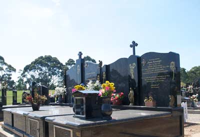 Anthony and Preston Memorials - Double Monument