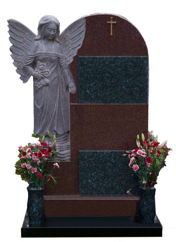 Anthony and Preston Memorials - Lawn Monuments