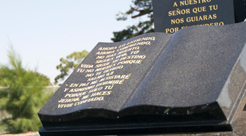 Anthony and Preston Memorials - Plaque