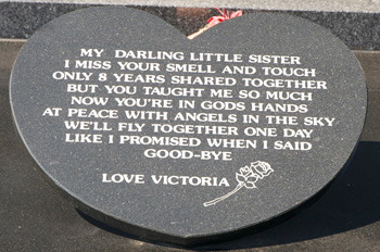 Anthony and Preston Memorials - Plaque