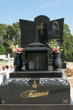 Anthony and Preston Memorials - Single Monument