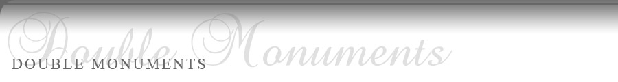 Double Monuments - Anthony & Preston Memorials